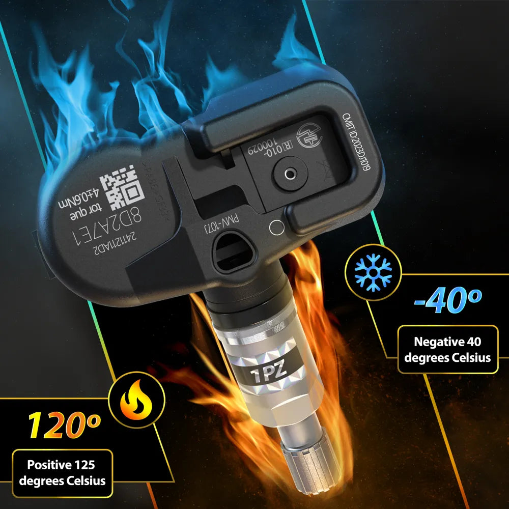 H4800 1PZ SN8-N2E TPMS Sensor, Fit for Toyota Camry Yaris Corolla RAV4,Lexus ES GX LC LX, Tire Pressure Monitoring Sensor Replaces# PMV-C015 4260706020 4260706060 315MHz, 4-Pack