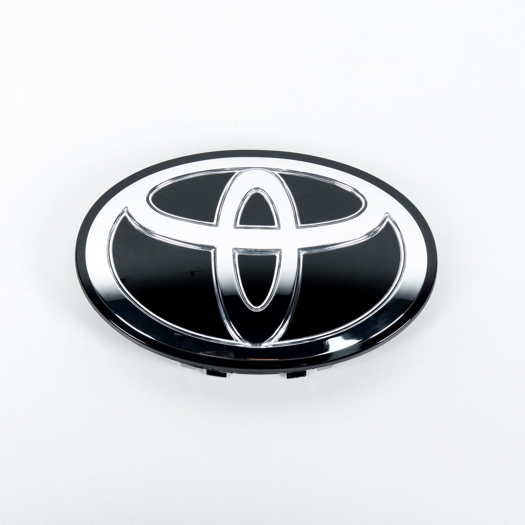 H5915 Black Chrome Front Grille Emblem Fits Toyota Tacoma Tundra 5314171010 7530160060