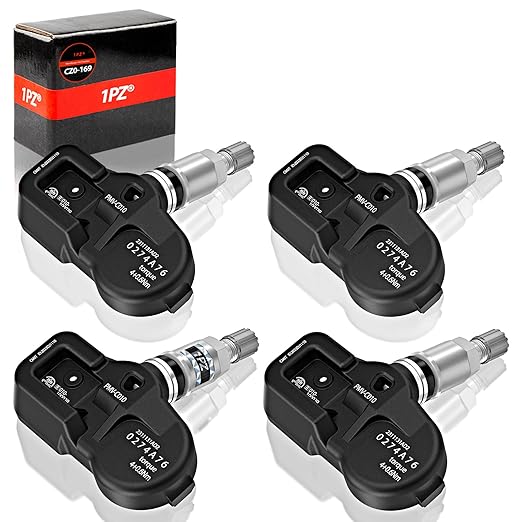 H3156 TPMS Tire Pressure Sensor 4 Pack Tire Pressure Sensor Replacement for Toyota Camry Corolla Prius RAV4 Highlander Prius, Scion iM, Le-xus ES GS LS 42607-06020 PMV-C010 42607-30060