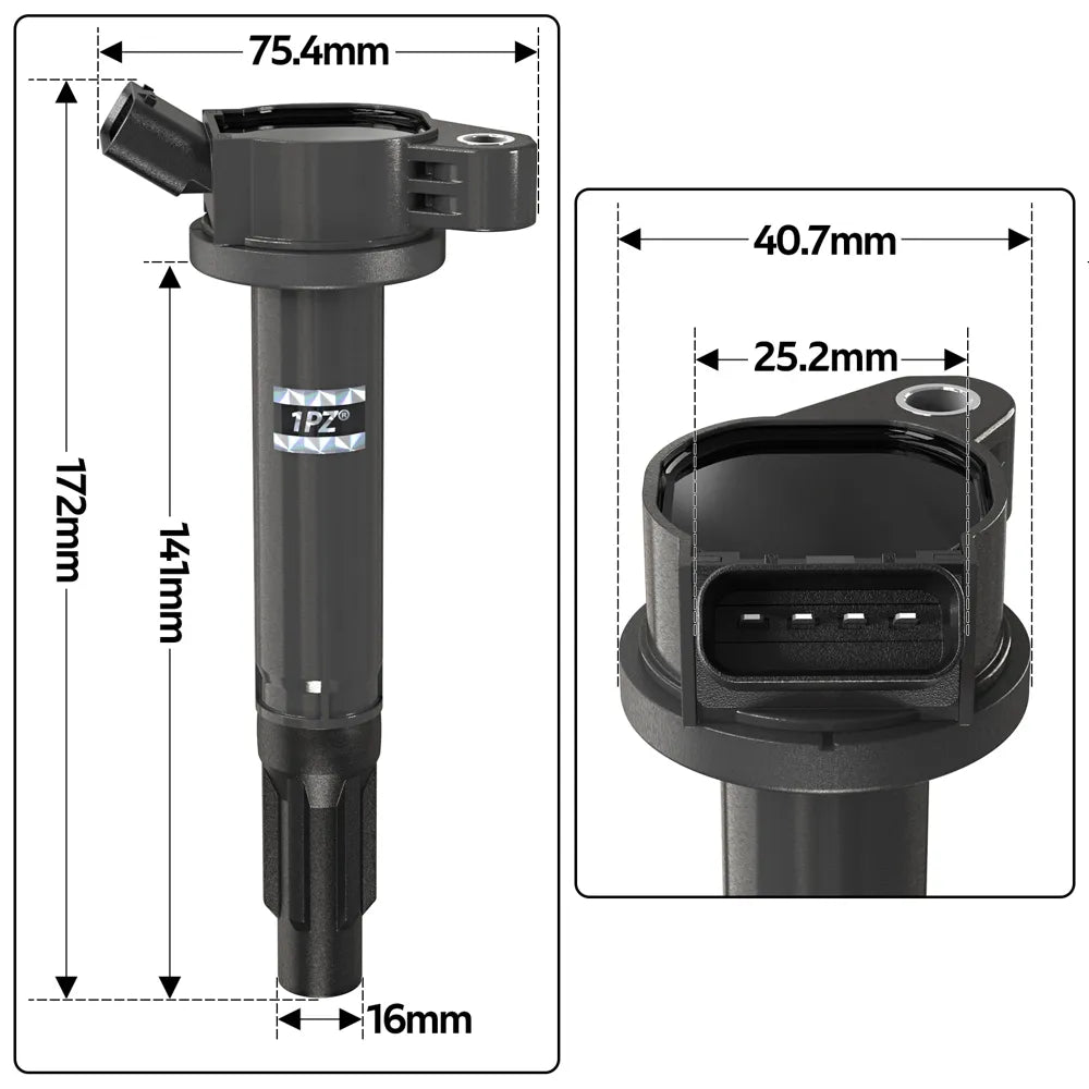 H3886 6X GENUINE OEM Ignition Coil Pack For Lexus ES350 RX350 IS350 GS350 GS450h LS460