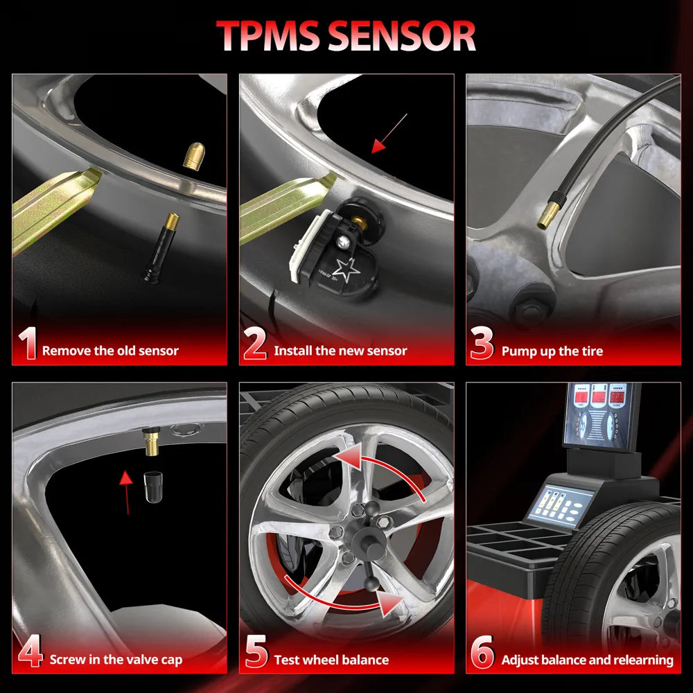 H5946 4x TPMS TIRE PRESSURE SENSOR OEM 13598771 For BUICK CADILLAC CHEVROLET 315 Mhz