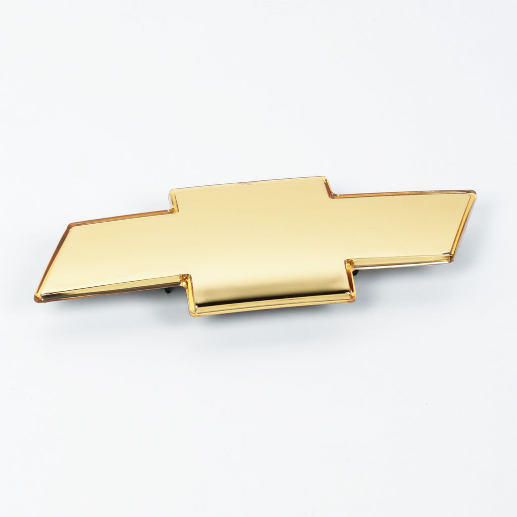 H3212 Front Grille Badge Emblem Gold Bowtie ABS Acrylic For Chevrolet Logo 12335633