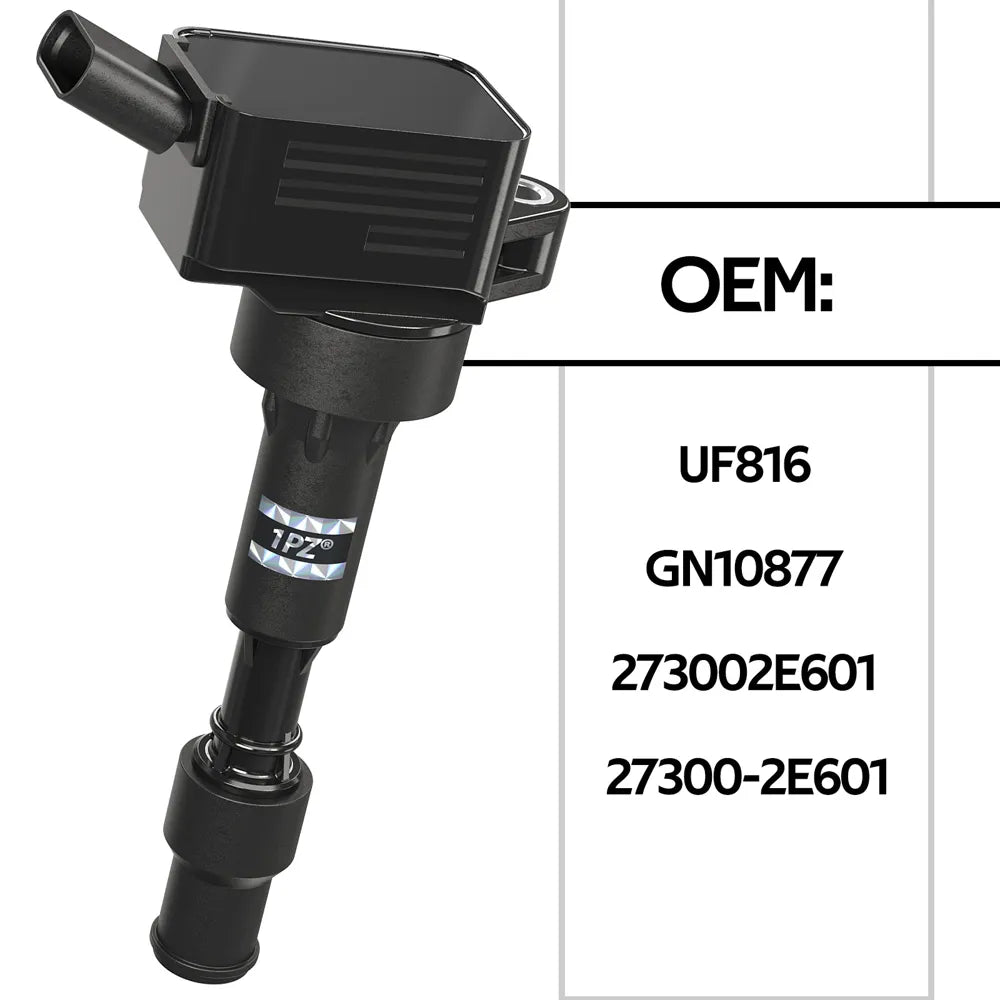 H2173 1PZ JD2-NF7 Set of 6 Ignition Coil Pack Replacement for Jeep Dodge Ram Mitsubishi Cherokee Liberty Commander Dakota Durango Nitro 1500 3.7L 4.7L V6 OEM UF270 UF297 UF399 C1231 5C1114 56028138