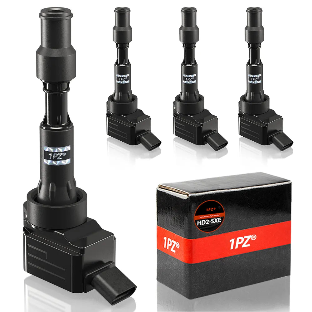H2173 1PZ JD2-NF7 Set of 6 Ignition Coil Pack Replacement for Jeep Dodge Ram Mitsubishi Cherokee Liberty Commander Dakota Durango Nitro 1500 3.7L 4.7L V6 OEM UF270 UF297 UF399 C1231 5C1114 56028138