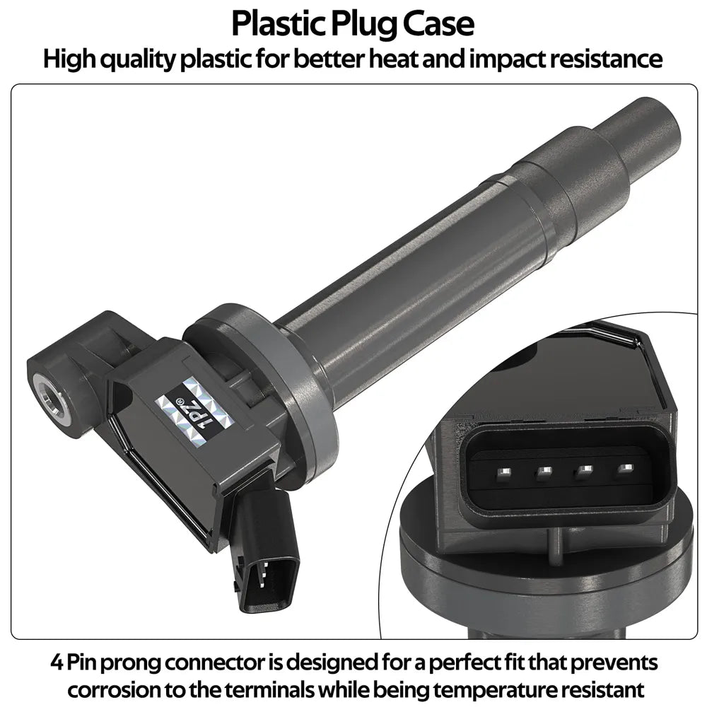 H2181 6x Genuine Ignition Coil For Denso 673-1301 90919-02234 Highlander Avalon Toyota