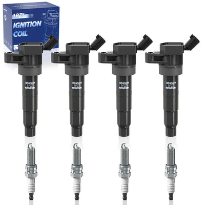 H2184 4pcs Ignition Coil Set For 27300-2G000 Kia Forte Optima Sorento Sportage 2.4L L4