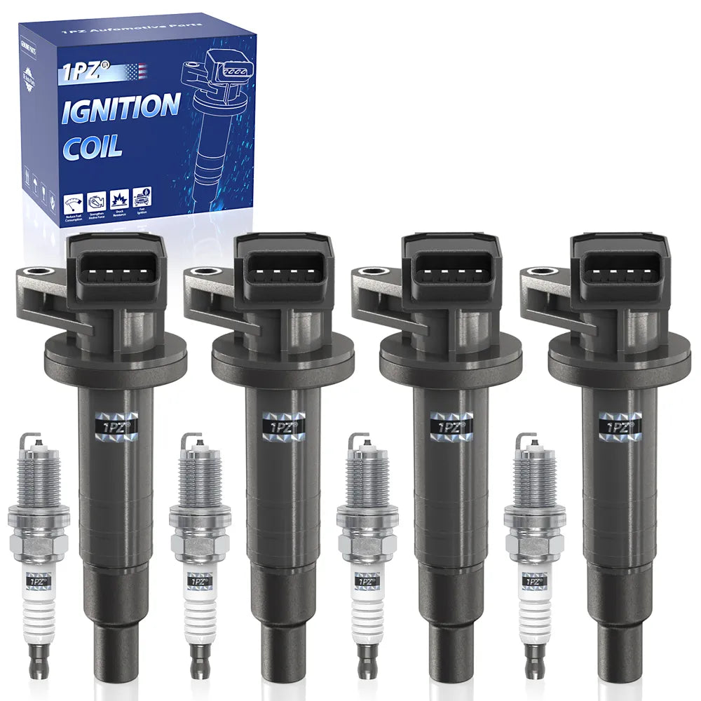 H3052 Ignition Coil & Denso Spark Plug for Toyota Corolla Matrix Celica GT 1.8L UF247