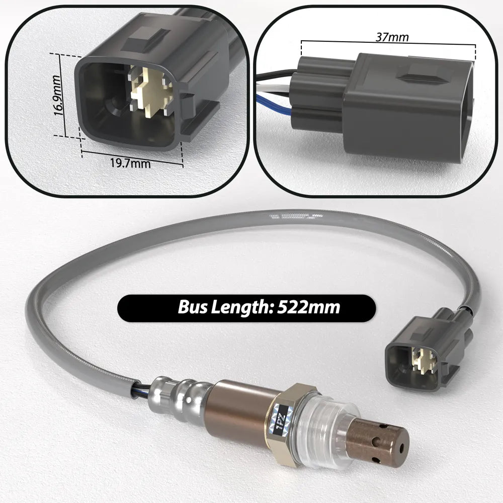 H3147  234-9052 Oxygen O2 Sensor Heated Upstream Replacement for Lexus LS460 4.6L 2007-2009 Pontiac Vibe Toyota Corolla Matrix 1.8L 2005-2008 Yaris 1.5L Replace 24661 250-54006