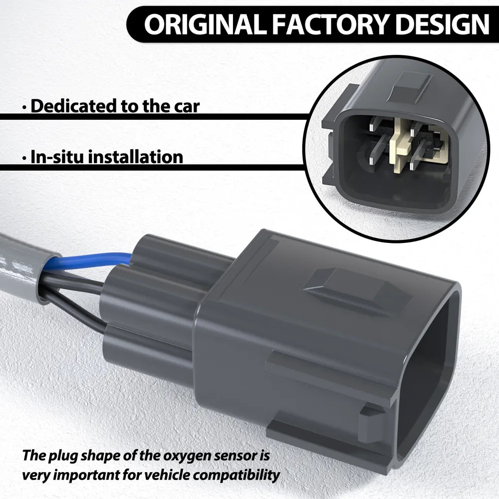 H3147  234-9052 Oxygen O2 Sensor Heated Upstream Replacement for Lexus LS460 4.6L 2007-2009 Pontiac Vibe Toyota Corolla Matrix 1.8L 2005-2008 Yaris 1.5L Replace 24661 250-54006
