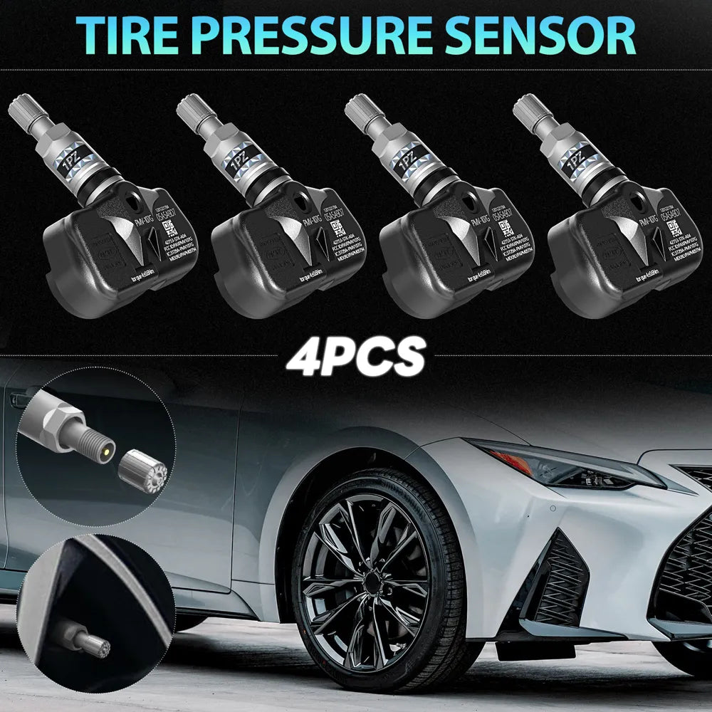 H3234 4X TPMS OEM 42753STKA04 PMV-107G For Acura MDX Honda Pilot TIRE PRESSURE SENSOR