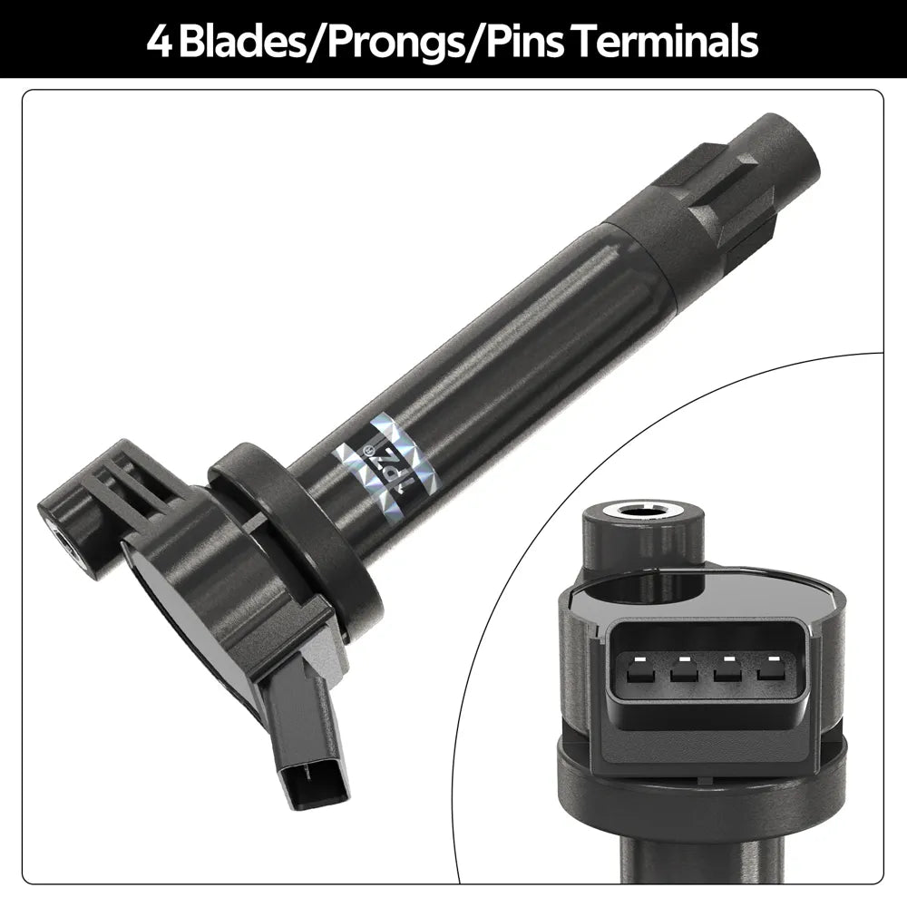 H3390 6pcs Ignition Coil+Spark Plug For Denso 90919-02246 2004-10 Toyota Lexus 3.3L V6