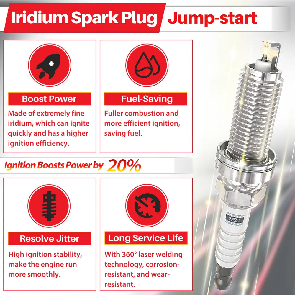 H3426 Sets of 6 Ignition Coil Pack UF550 and Iridium Spark Plugs 1406 Compatible with 3.5L V6 2008-2020 Nissan Infiniti Maxima Murano Pathfinder Quest Altima Q50 QX60 FX35