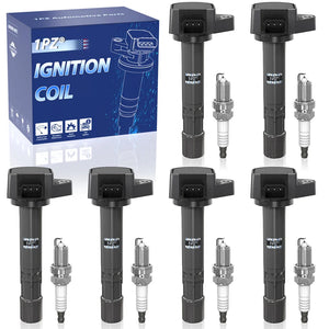 H3773 6x Ignition Coil Set For Honda Pilot 03-08 Ridgeline 06-08 3.5L V6 30520PGKA01