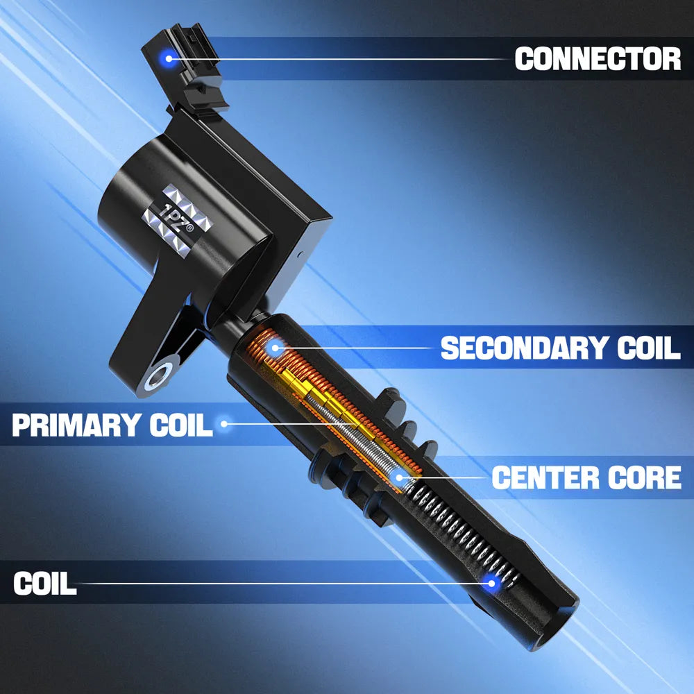 H4128 8pcs Ignition Coil For Motorcraft OEM DG511 Ford F150 F-150 5.4L V8 3L3Z12029BA