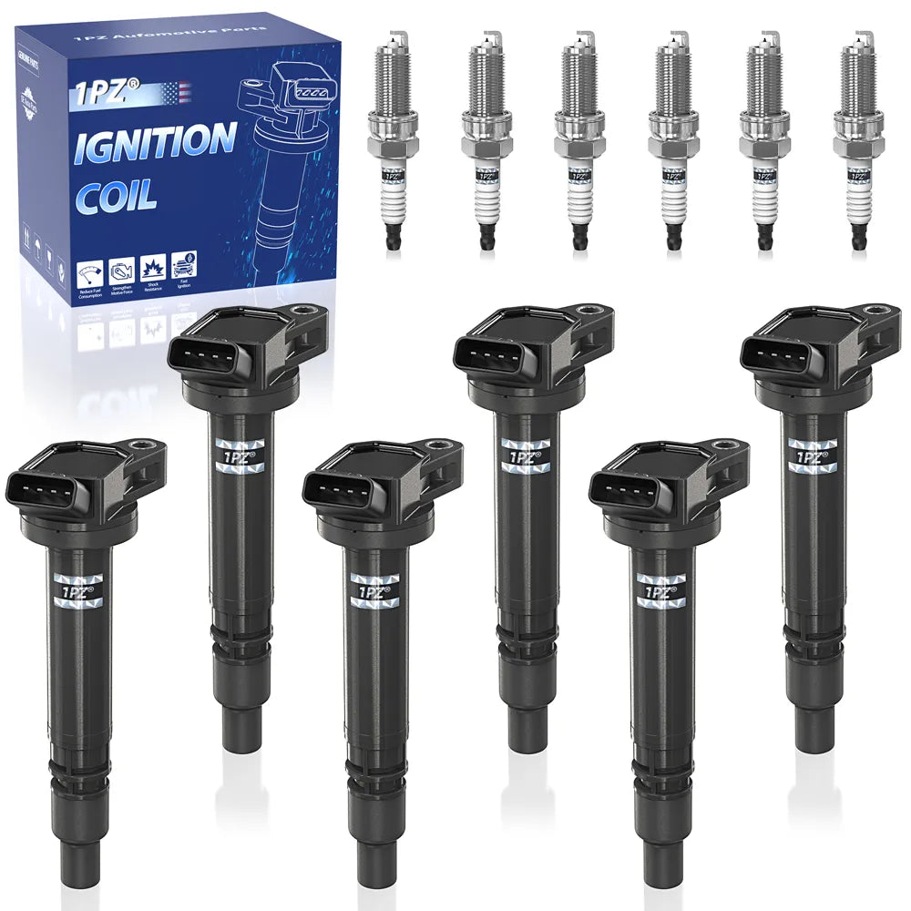 H4794 6x Ignition Coil Spark Plug For DENSO 673-1309 Toyota Lexus IS350 GS350 UF507