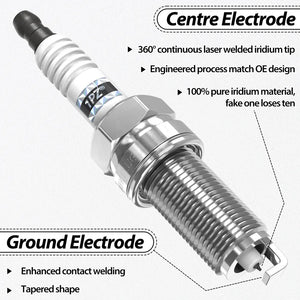 H4794 6x Ignition Coil Spark Plug For DENSO 673-1309 Toyota Lexus IS350 GS350 UF507