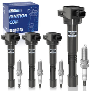 H4795 4x Genuine Ignition Coil UF602 For Honda Accord CR-V Civic 2.4L L4 30520-R40-007