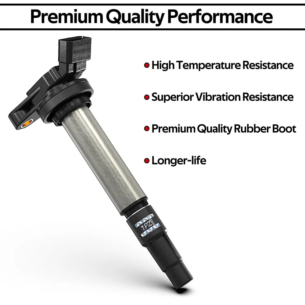 H5073 4 Genuine Ignition Coil For Denso 90919-02258 673-1310 Toyota Corolla Prius 1.8L